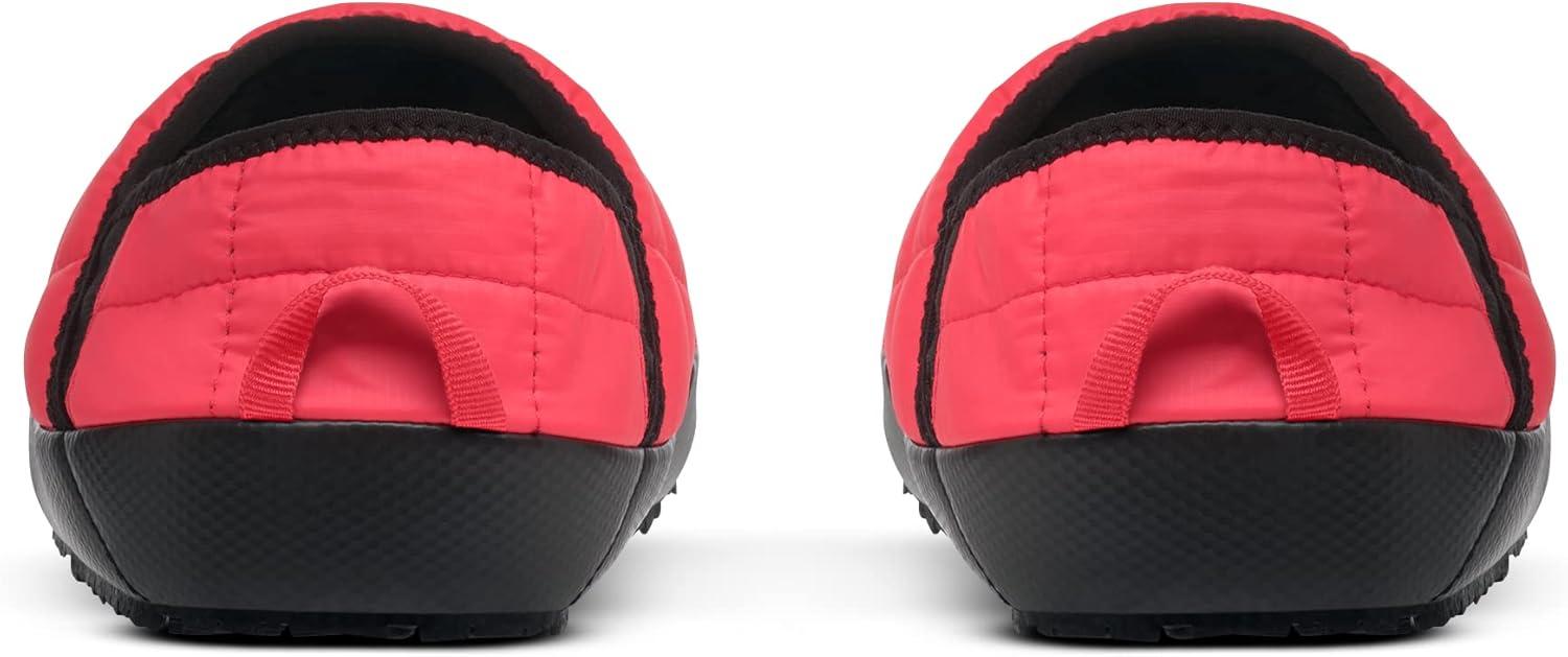 imageTHE NORTH FACE Mens Thermoball Traction Mule V Winter Shoe Insulated ampamp Water Repellent Rubber OutsoleBrilliant CoralTnf Black