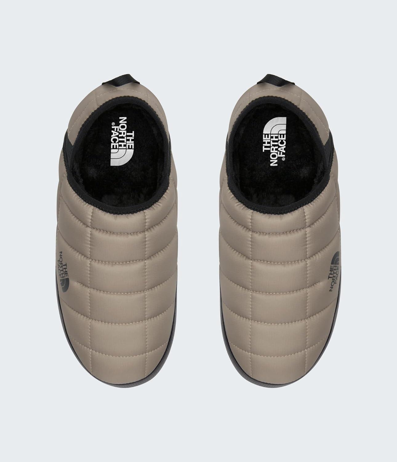 imageTHE NORTH FACE Mens Thermoball Traction Mule V Winter Shoe Insulated ampamp Water Repellent Rubber OutsoleMushroom GreyTnf Black