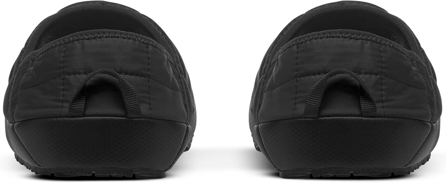 imageTHE NORTH FACE Mens Thermoball Traction Mule V Winter Shoe Insulated ampamp Water Repellent Rubber OutsoleTnf Black Half Dome Outline PrintTnf Black