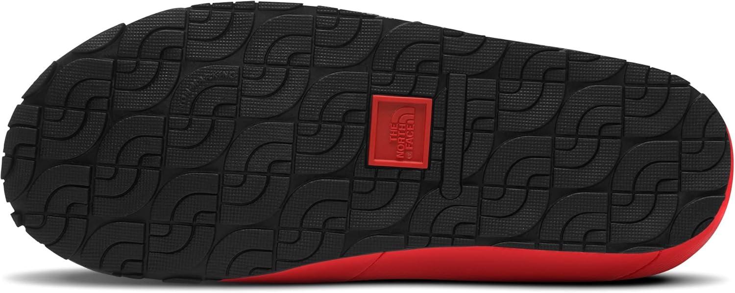 imageTHE NORTH FACE Mens Thermoball Traction Mule V Winter Shoe Insulated ampamp Water Repellent Rubber OutsoleTnf Half Dome Tagline Toss Fiery Red