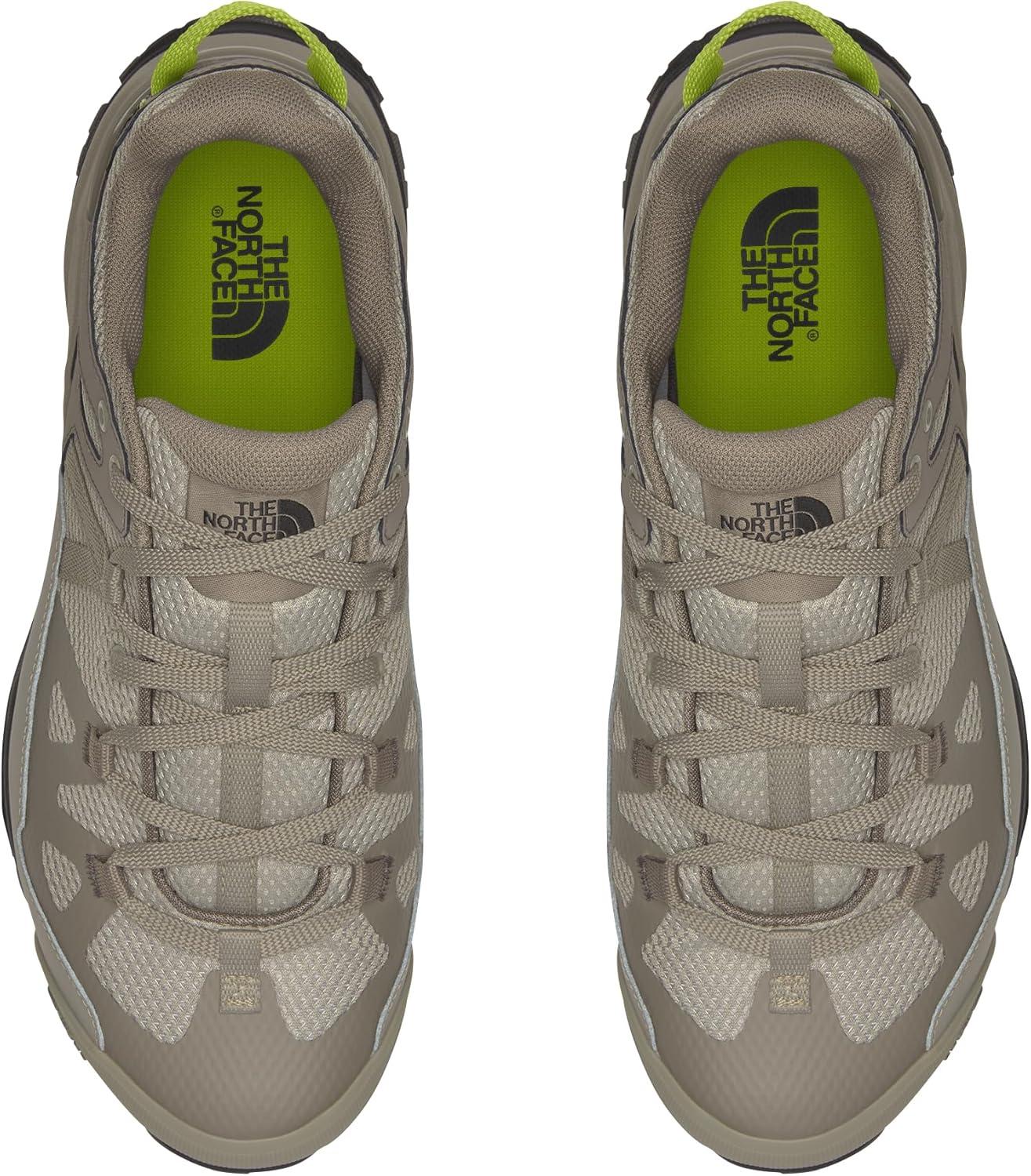 imageTHE NORTH FACE Mens Ultra 112 Waterproof Hiking Shoe Ripstop Leather Rubber Outsole With 5mm LugsClay GreyCavern Grey