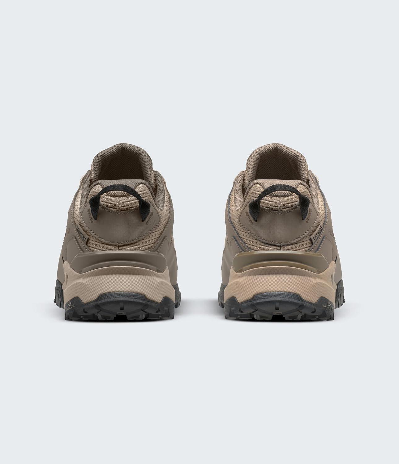 imageTHE NORTH FACE Mens Ultra 112 Waterproof Hiking Shoe Ripstop Leather Rubber Outsole With 5mm LugsMushroom GreyMocha Brown