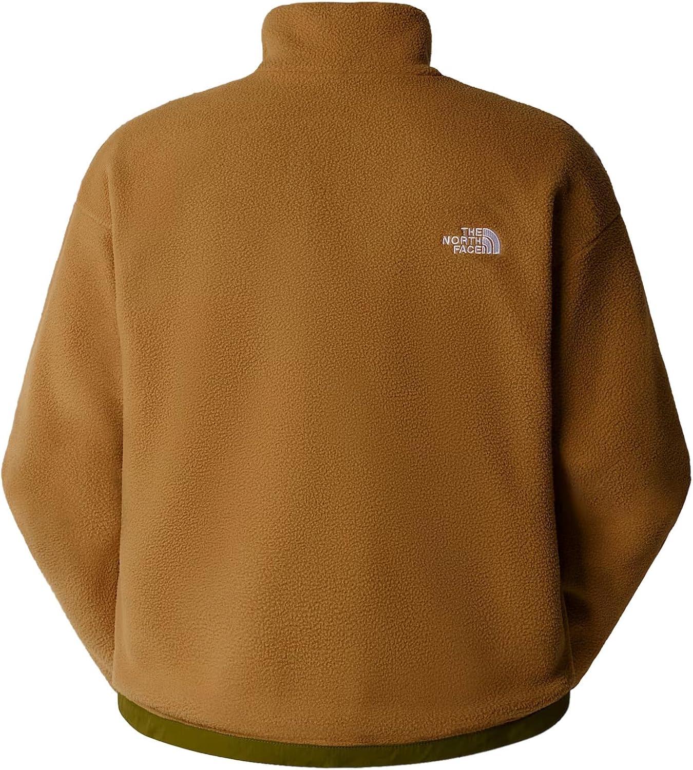 imageTHE NORTH FACE Mens Yumiori Reversible Jacket Water ampamp Wind Resistant Coat with Internal Cinch Cord ampamp Secure Zip PocketsForest OliveUtility Brown