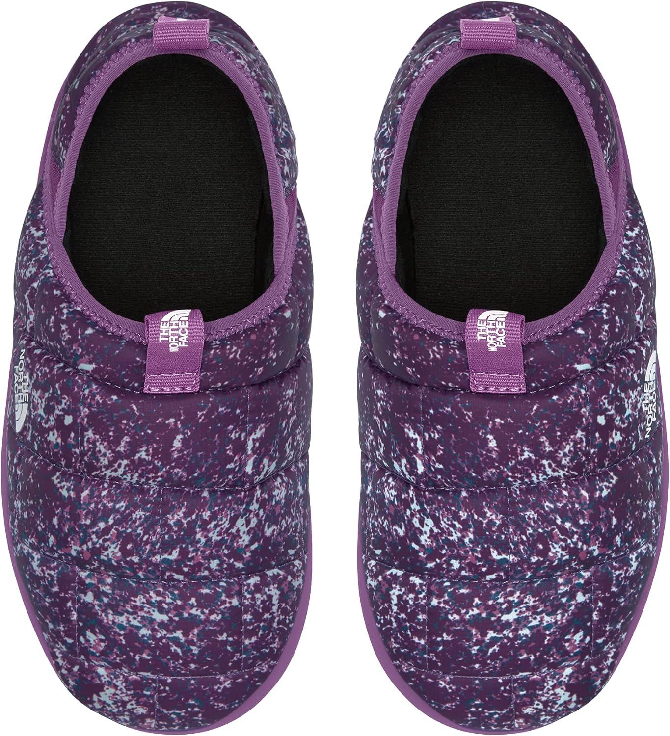 imageTHE NORTH FACE Teen Thermoball Insulated Traction Mule II ShoeGravity Purple Paint Spots PrintGravity Purple