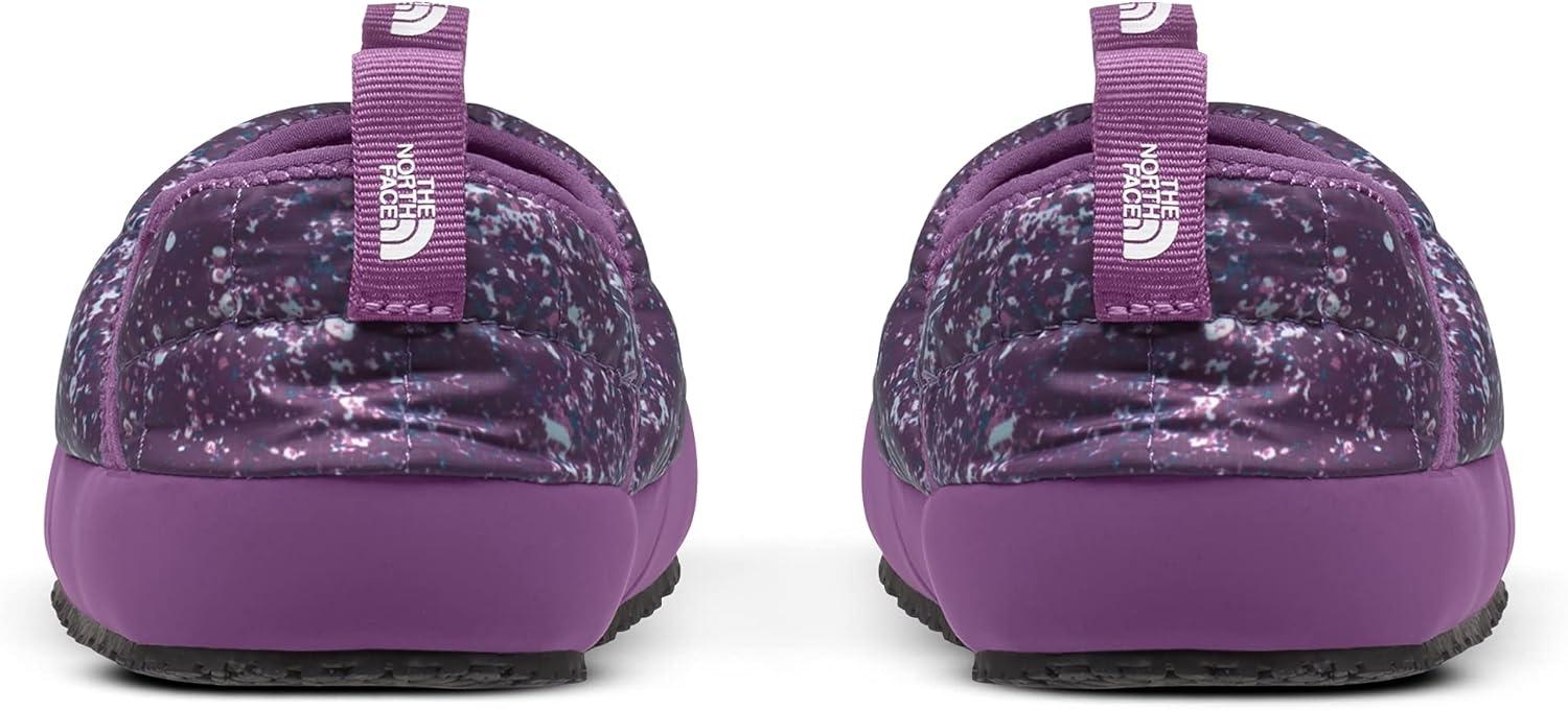 imageTHE NORTH FACE Teen Thermoball Insulated Traction Mule II ShoeGravity Purple Paint Spots PrintGravity Purple
