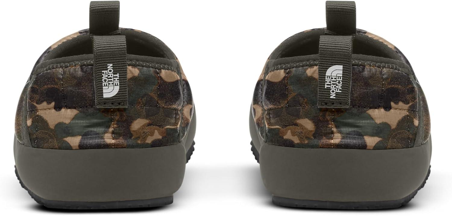 imageTHE NORTH FACE Teen Thermoball Insulated Traction Mule II ShoeUtility Brown Camo Texture PrintNew Taupe Green