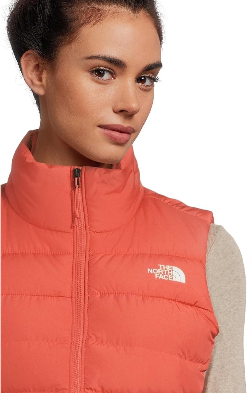 imageTHE NORTH FACE Womens Aconcagua 3 Insulated Vest Wind Resistant Water Repellent 600 Fill Waterfowl Down InsulationMars Dust