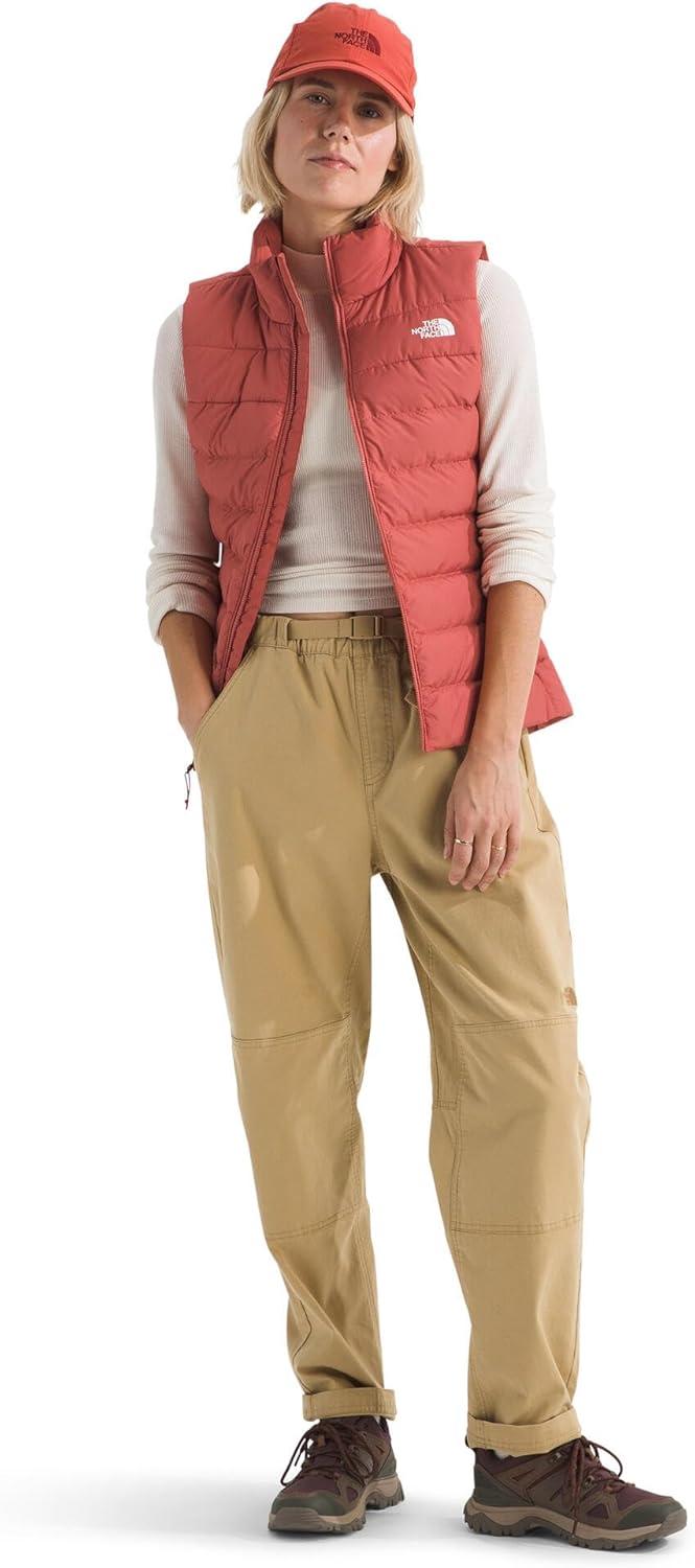 imageTHE NORTH FACE Womens Aconcagua 3 Insulated Vest Wind Resistant Water Repellent 600 Fill Waterfowl Down InsulationMars Dust