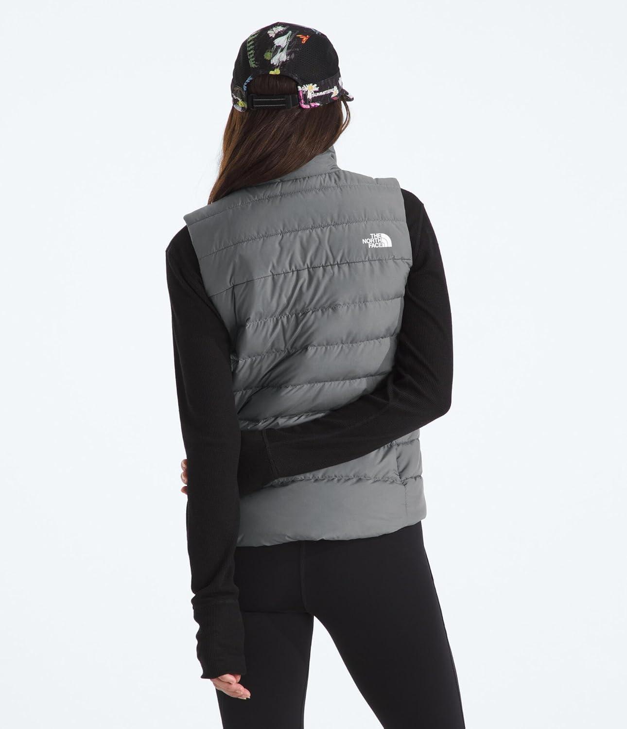 imageTHE NORTH FACE Womens Aconcagua 3 Insulated Vest Wind Resistant Water Repellent 600 Fill Waterfowl Down InsulationSmoked Pearl