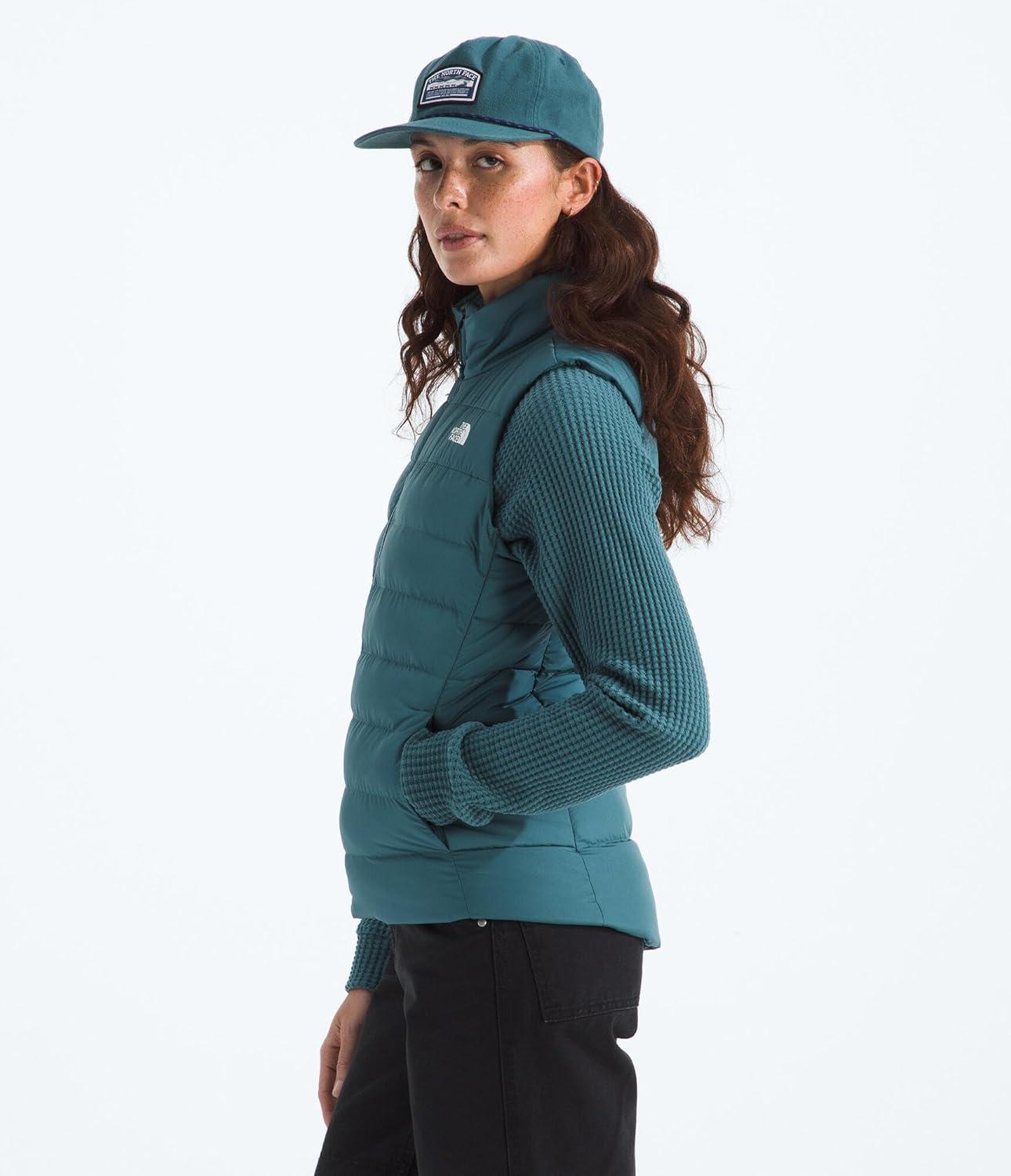 imageTHE NORTH FACE Womens Aconcagua 3 Insulated Vest Wind Resistant Water Repellent 600 Fill Waterfowl Down InsulationSpace