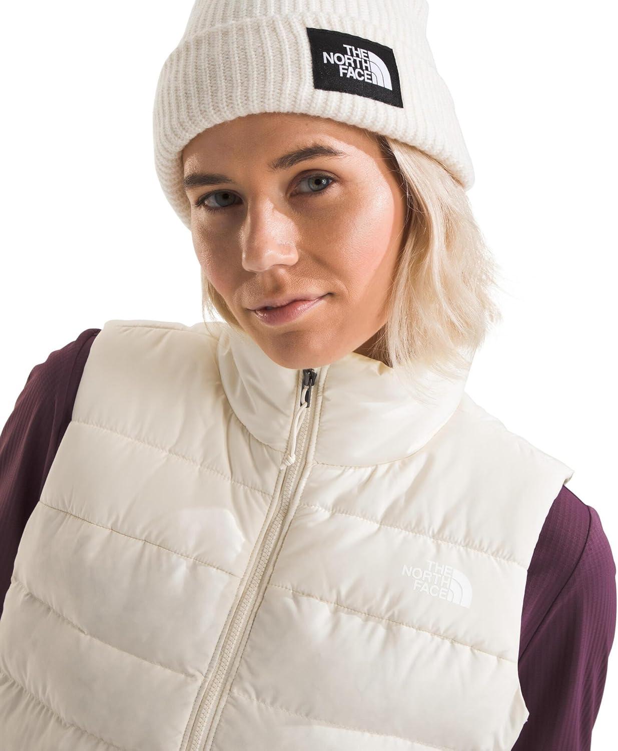 imageTHE NORTH FACE Womens Aconcagua 3 Insulated Vest Wind Resistant Water Repellent 600 Fill Waterfowl Down InsulationWhite Dune