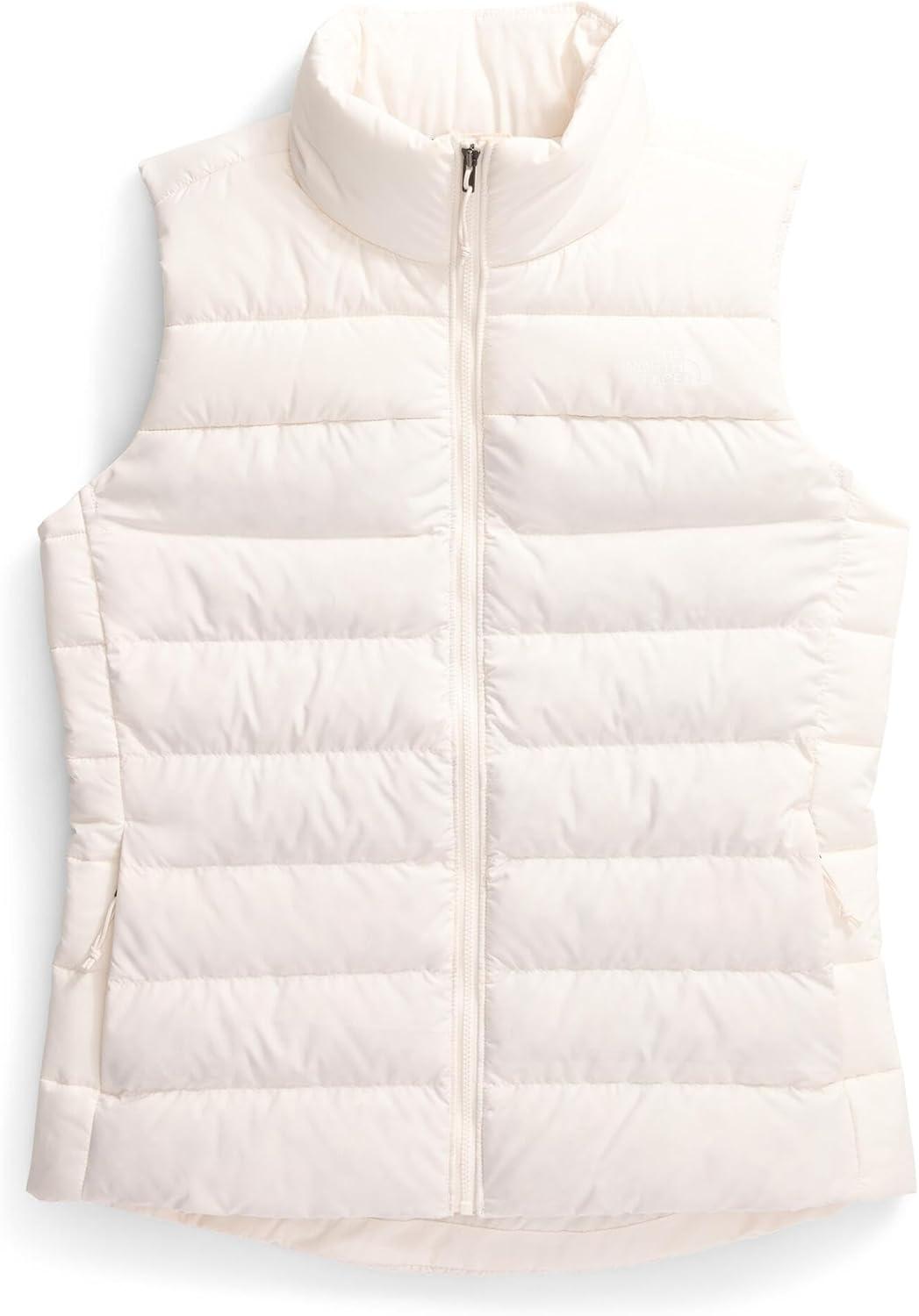imageTHE NORTH FACE Womens Aconcagua 3 Insulated Vest Wind Resistant Water Repellent 600 Fill Waterfowl Down InsulationWhite Dune