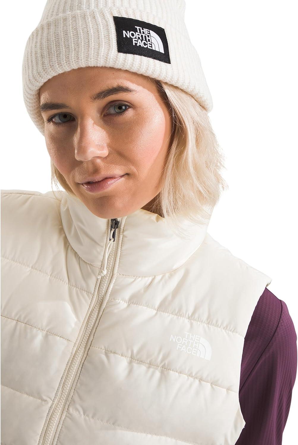 imageTHE NORTH FACE Womens Aconcagua 3 Insulated Vest Wind Resistant Water Repellent 600 Fill Waterfowl Down InsulationWhite Dune