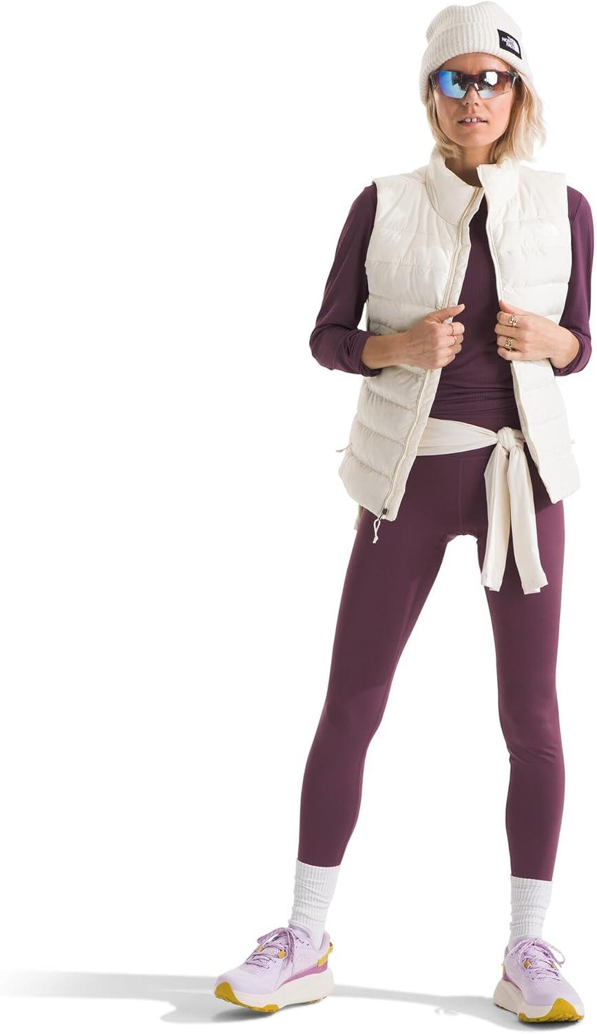 imageTHE NORTH FACE Womens Aconcagua 3 Insulated Vest Wind Resistant Water Repellent 600 Fill Waterfowl Down InsulationWhite Dune