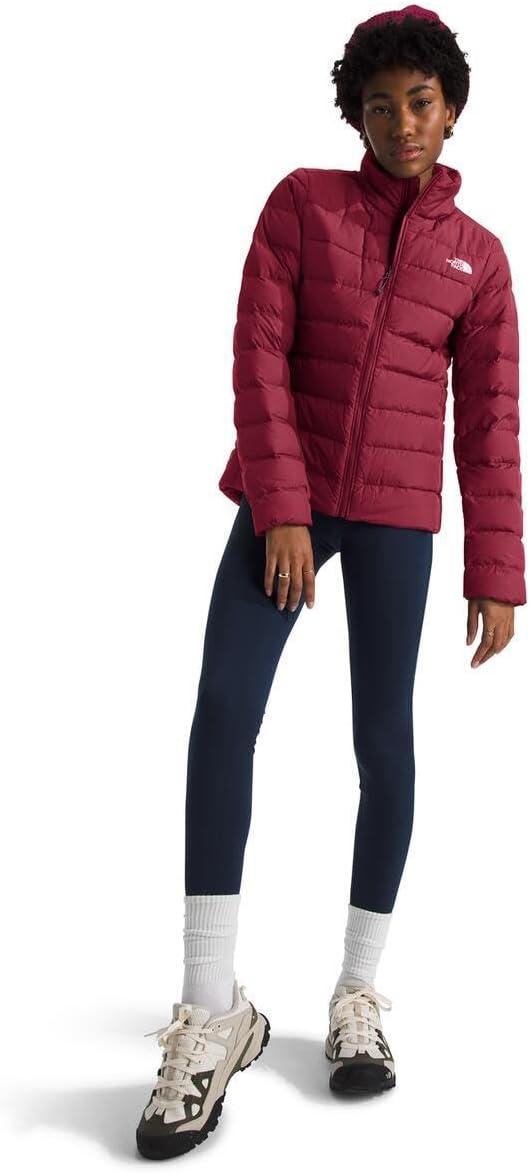 imageTHE NORTH FACE Womens Aconcagua 3 Jacket Wind Resistant Water Repellent 600 Fill Waterfowl Down InsulationBeetroot