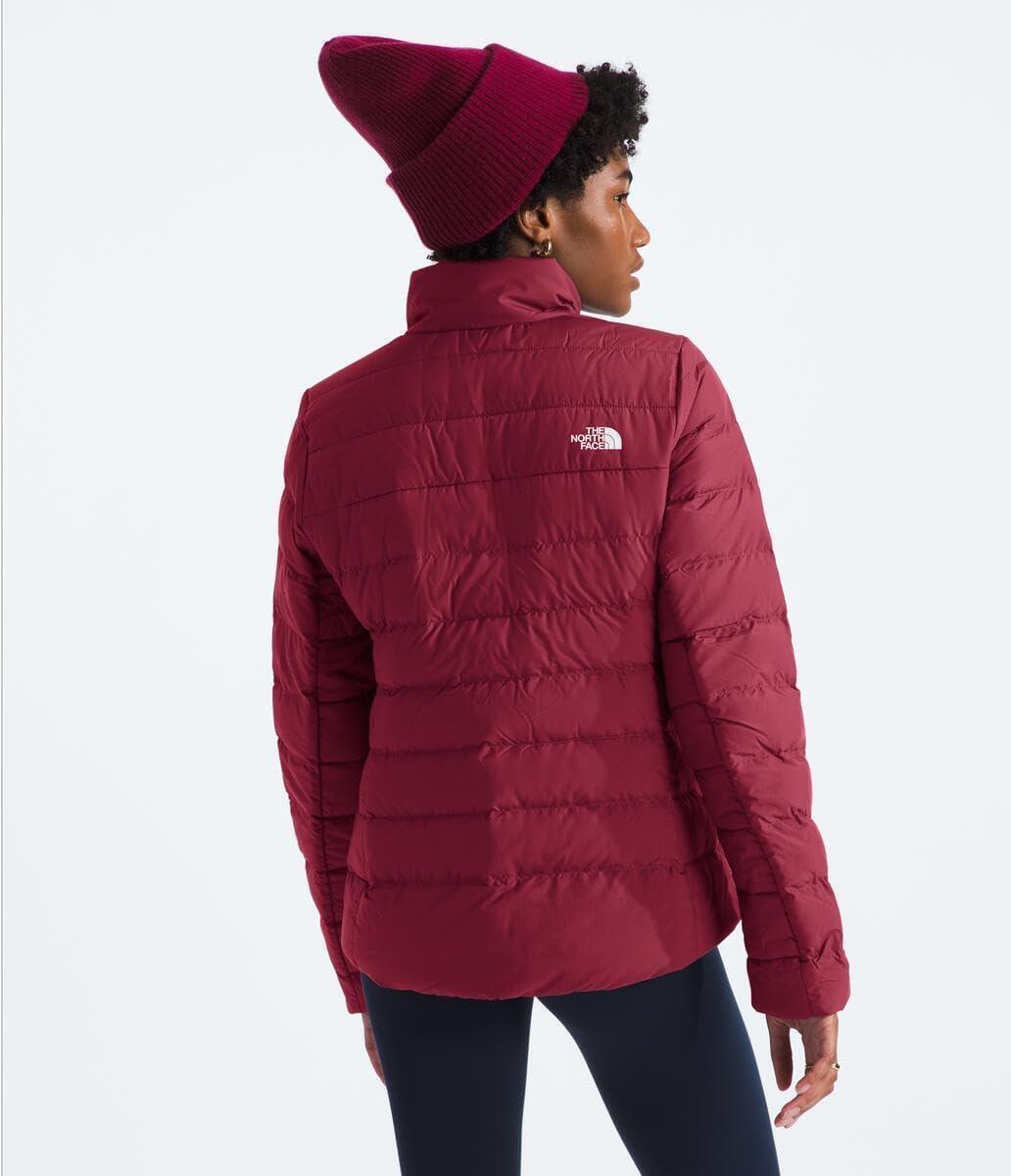 imageTHE NORTH FACE Womens Aconcagua 3 Jacket Wind Resistant Water Repellent 600 Fill Waterfowl Down InsulationBeetroot