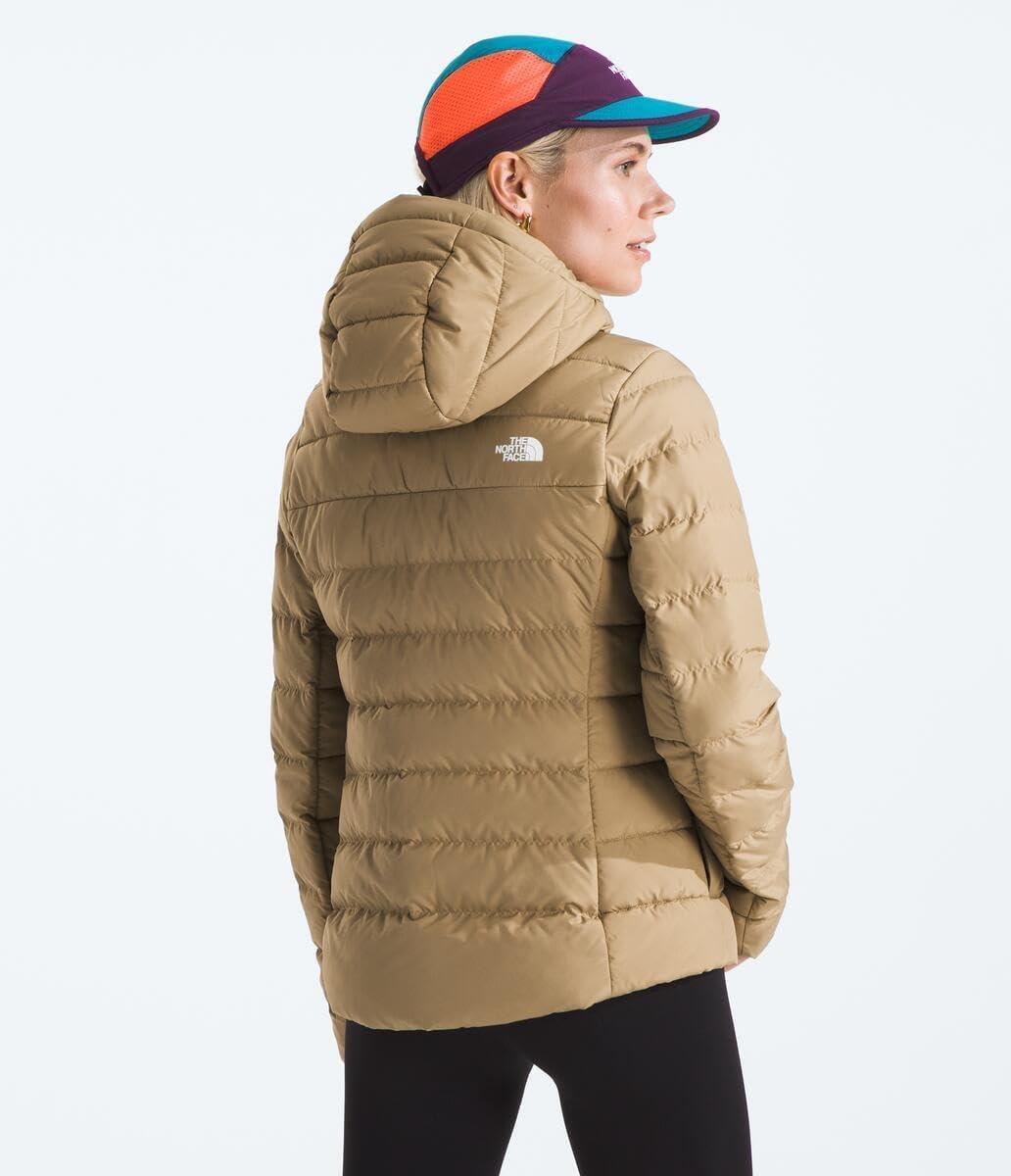 imageTHE NORTH FACE Womens Aconcagua 3 Jacket Wind Resistant Water Repellent 600 Fill Waterfowl Down InsulationKhaki Stone