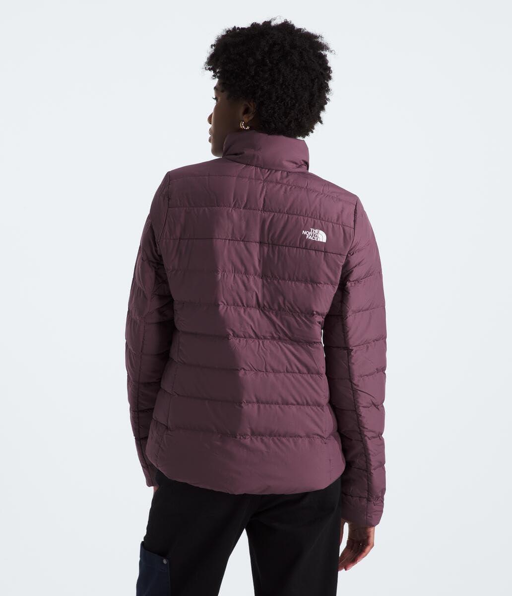 imageTHE NORTH FACE Womens Aconcagua 3 Jacket Wind Resistant Water Repellent 600 Fill Waterfowl Down InsulationMidnight Mauve