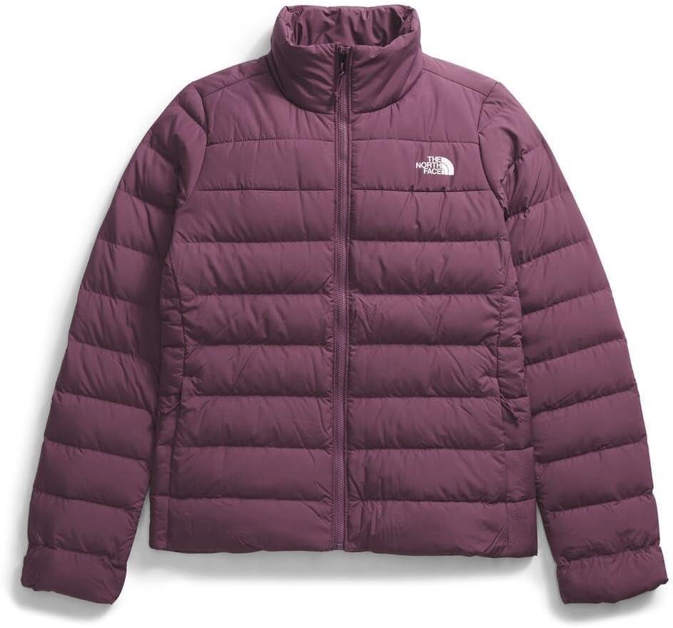 imageTHE NORTH FACE Womens Aconcagua 3 Jacket Wind Resistant Water Repellent 600 Fill Waterfowl Down InsulationMidnight Mauve