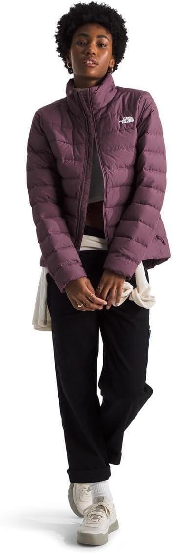 imageTHE NORTH FACE Womens Aconcagua 3 Jacket Wind Resistant Water Repellent 600 Fill Waterfowl Down InsulationMidnight Mauve