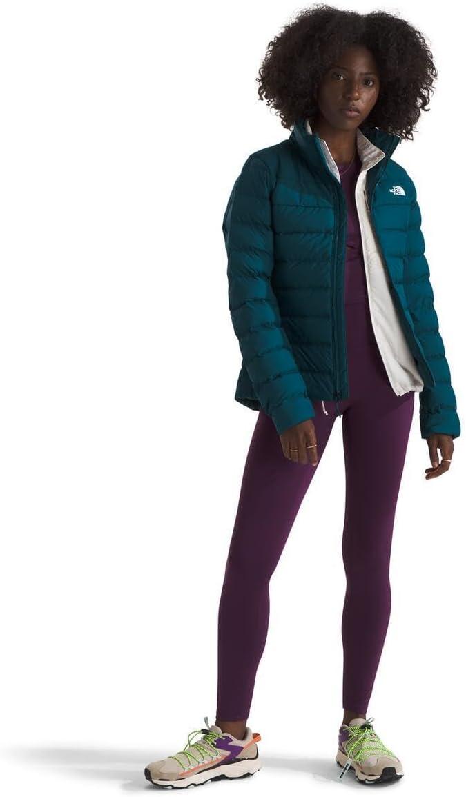 imageTHE NORTH FACE Womens Aconcagua 3 Jacket Wind Resistant Water Repellent 600 Fill Waterfowl Down InsulationMidnight Petrol