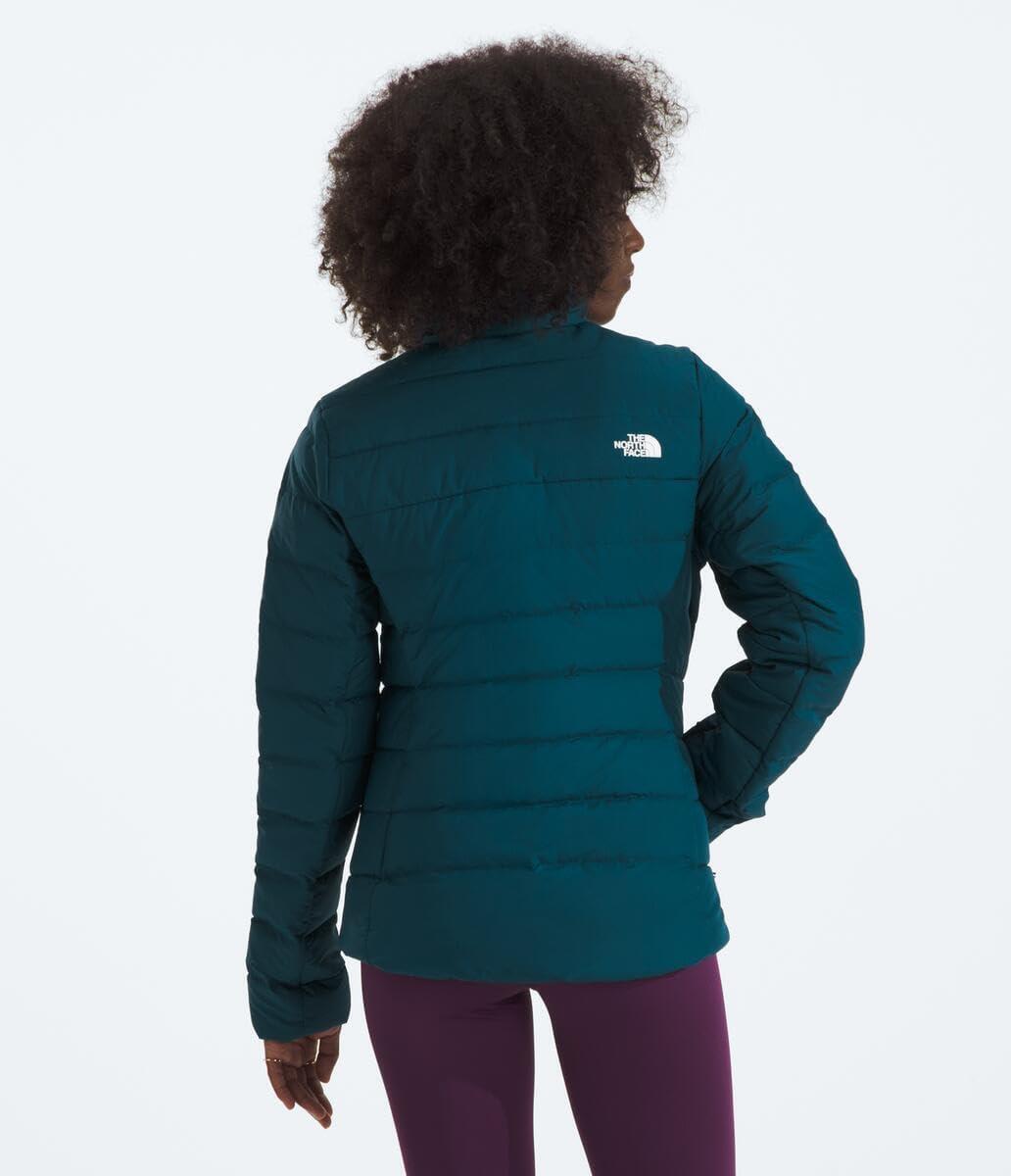 imageTHE NORTH FACE Womens Aconcagua 3 Jacket Wind Resistant Water Repellent 600 Fill Waterfowl Down InsulationMidnight Petrol
