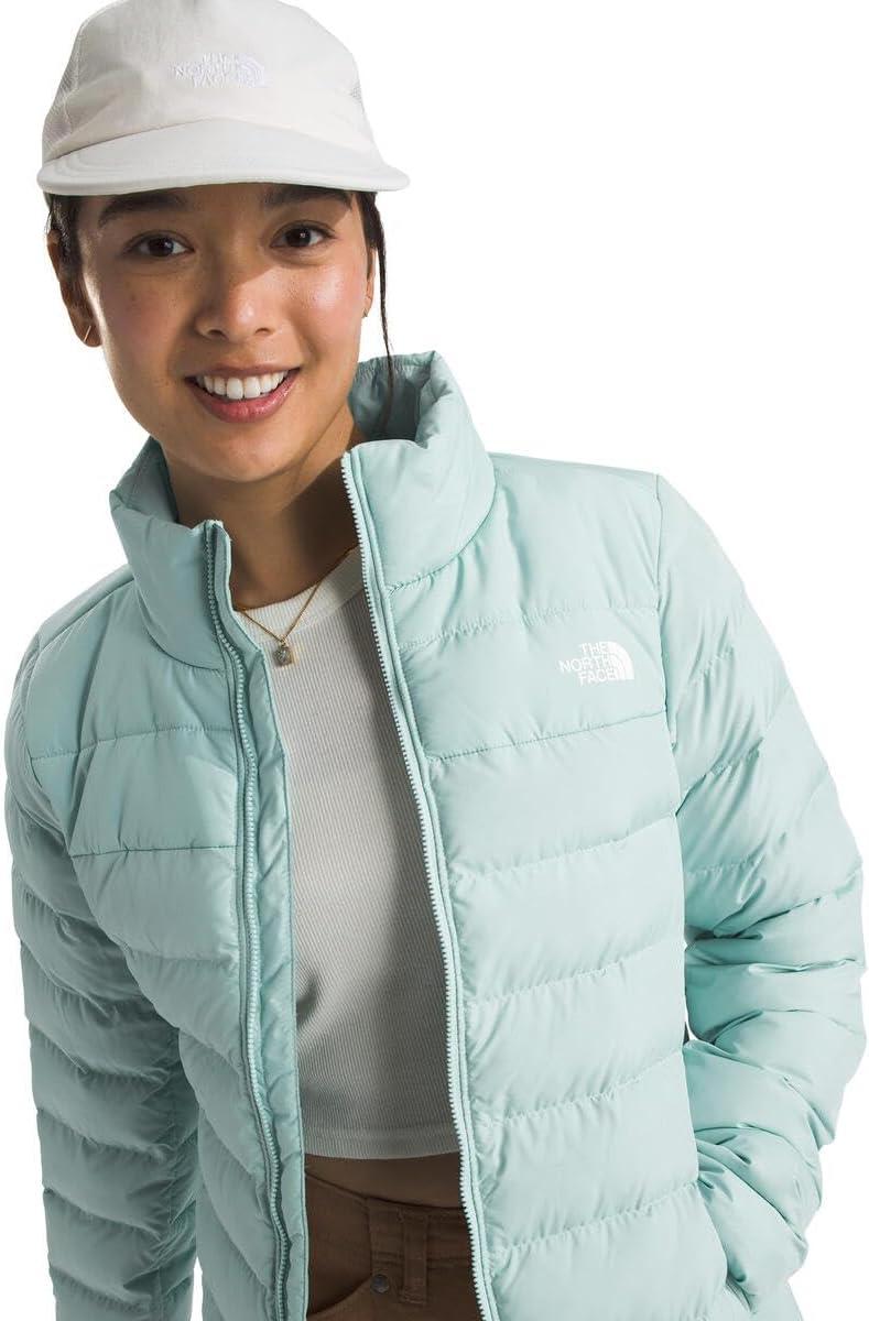 imageTHE NORTH FACE Womens Aconcagua 3 Jacket Wind Resistant Water Repellent 600 Fill Waterfowl Down InsulationMuted Pine