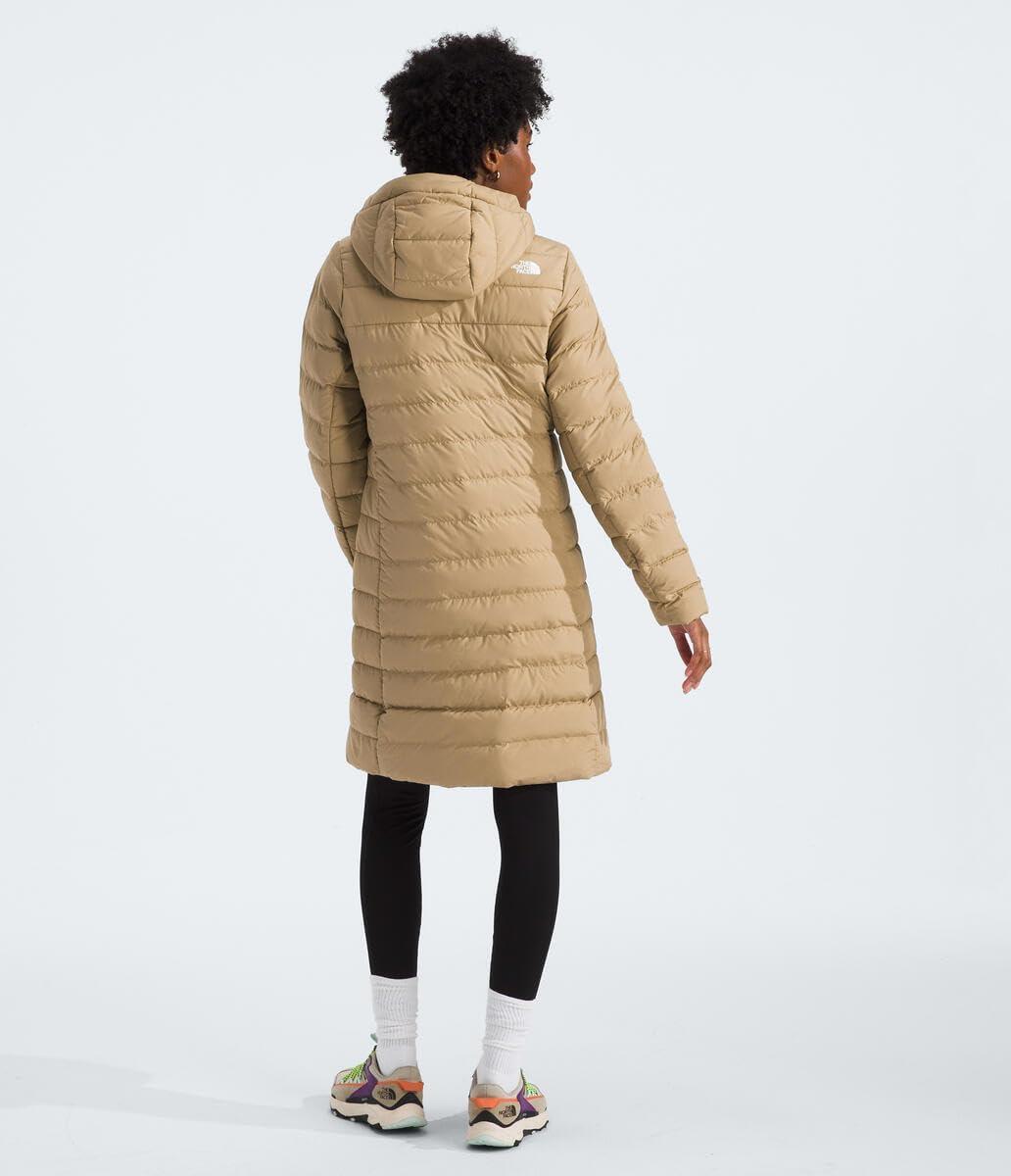imageTHE NORTH FACE Womens Aconcagua Parka Wind Resistant Water Repellent 600 Fill Waterfowl Down InsulationKhaki Stone