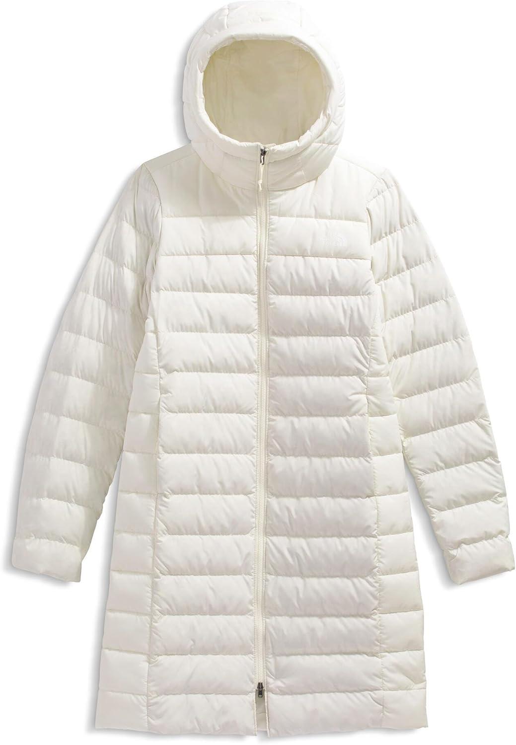 imageTHE NORTH FACE Womens Aconcagua Parka Wind Resistant Water Repellent 600 Fill Waterfowl Down InsulationWhite Dune