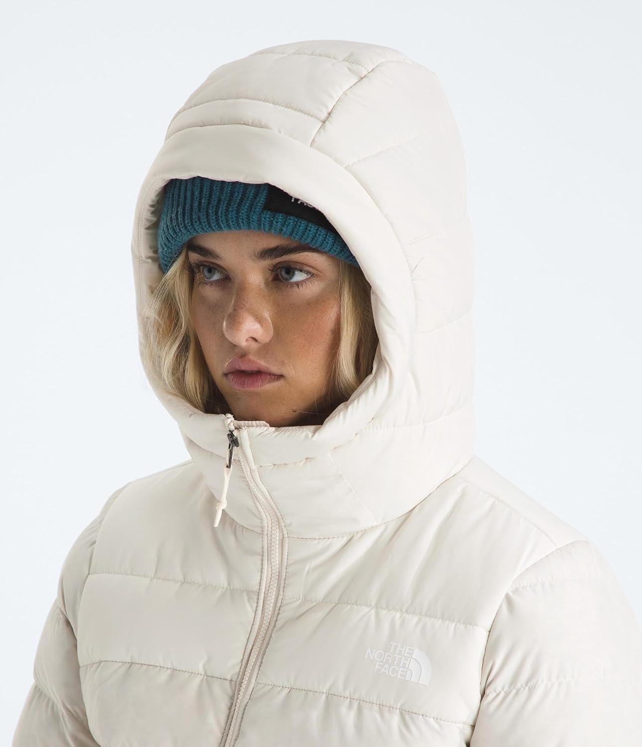 imageTHE NORTH FACE Womens Aconcagua Parka Wind Resistant Water Repellent 600 Fill Waterfowl Down InsulationWhite Dune