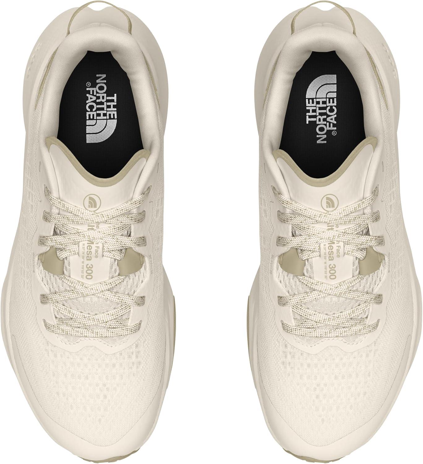 imageTHE NORTH FACE Womens Altamesa 300 Trail Running Shoe Lightweight High Rebound Midsole Roomy Toe BoxWhite DuneWhite Dune