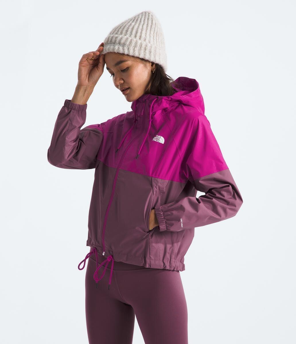 imageTHE NORTH FACE Womens Antora Rain Hoodie Standard and Plus SizeDeep MulberryMidnight Mauve