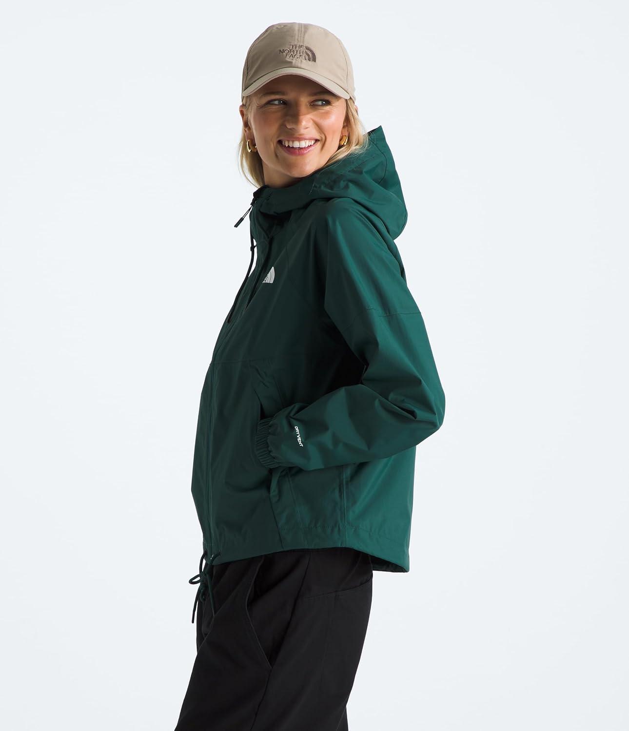 imageTHE NORTH FACE Womens Antora Rain Hoodie Standard and Plus SizeDeep Nori