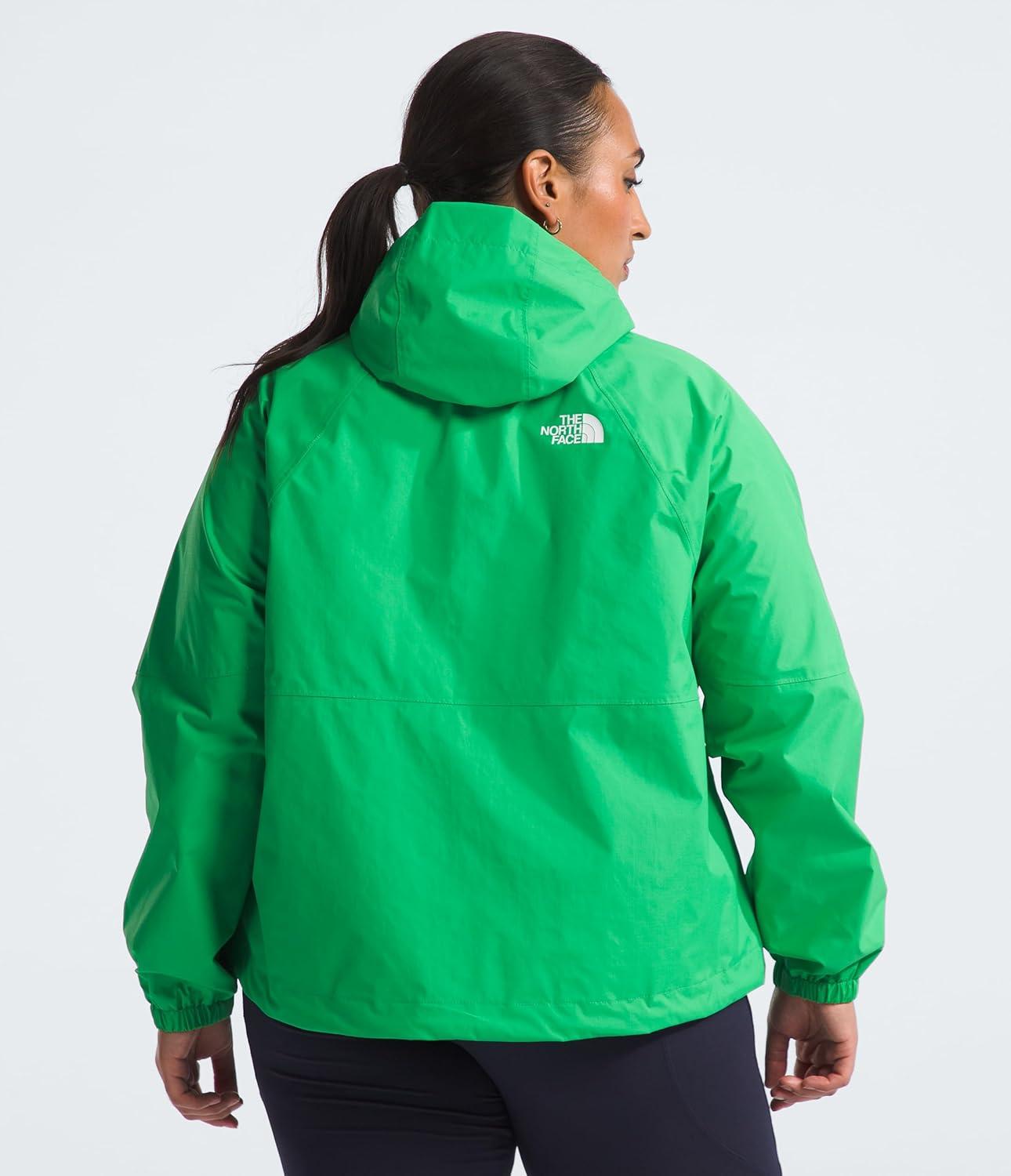 imageTHE NORTH FACE Womens Antora Rain Hoodie Standard and Plus SizeOptic Emerald