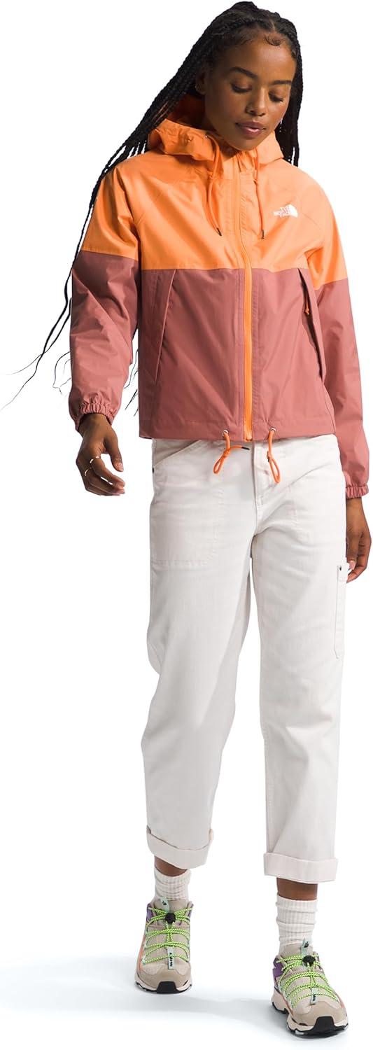 imageTHE NORTH FACE Womens Antora Rain Hoodie Standard and Plus SizePeach GraniteLight Mahogany
