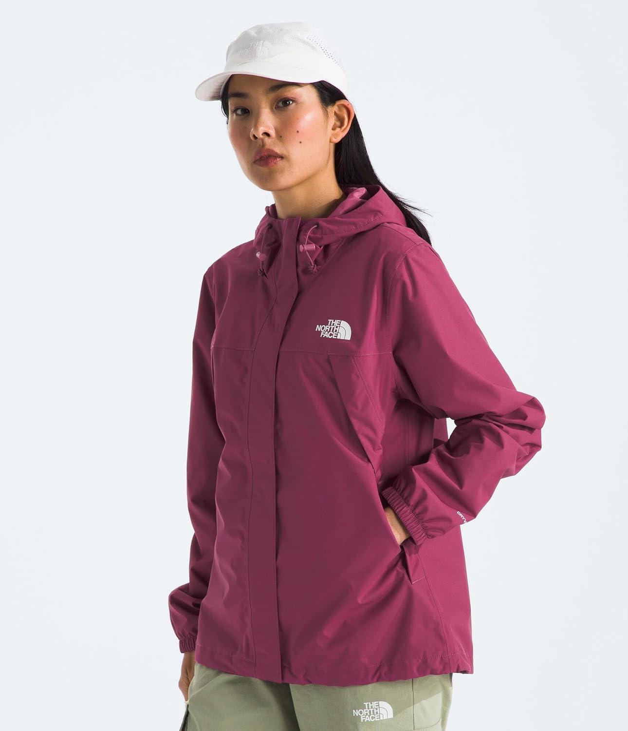 imageTHE NORTH FACE Womens Antora Waterproof Breathable Rain CoatCyber Berry