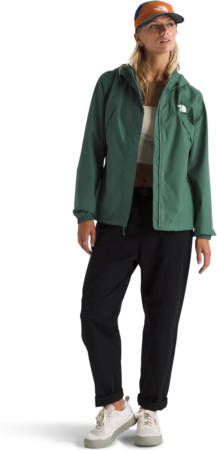 imageTHE NORTH FACE Womens Antora Waterproof Breathable Rain CoatDuck Green