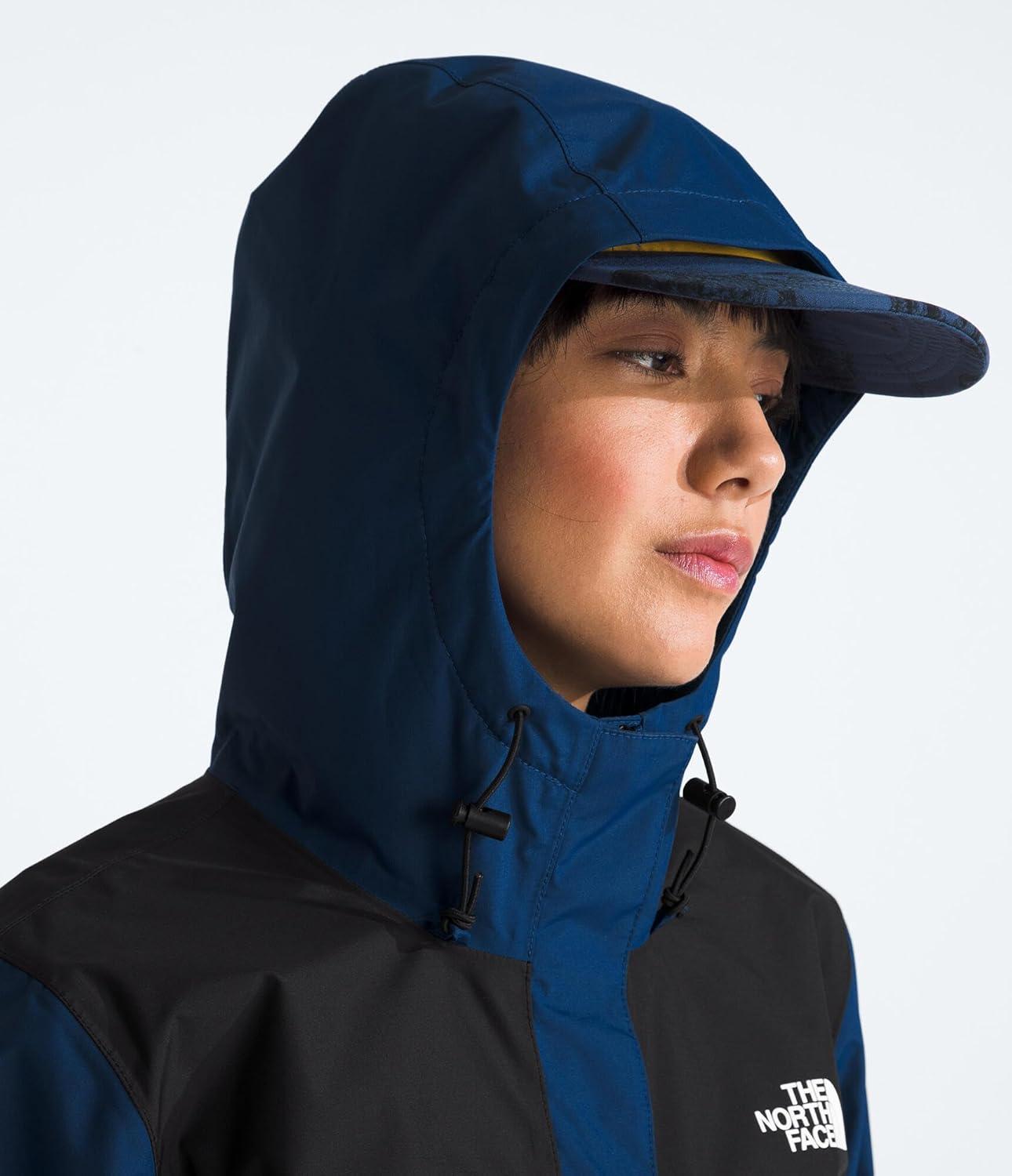 imageTHE NORTH FACE Womens Antora Waterproof Breathable Rain CoatEstate BlueTnf Black