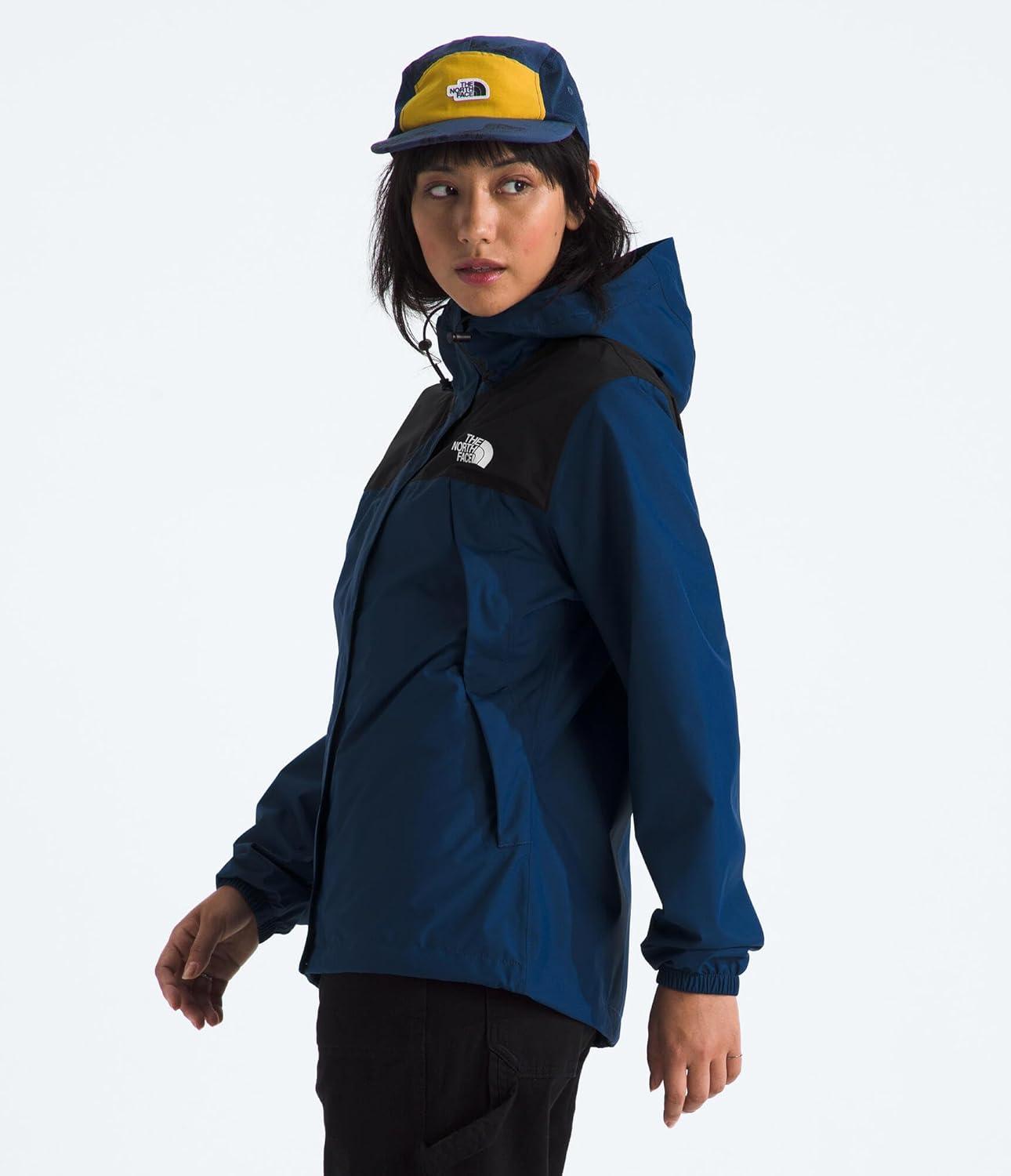 imageTHE NORTH FACE Womens Antora Waterproof Breathable Rain CoatEstate BlueTnf Black