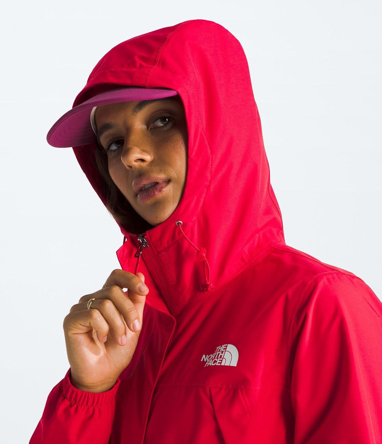 imageTHE NORTH FACE Womens Antora Waterproof Breathable Rain CoatHibiscus