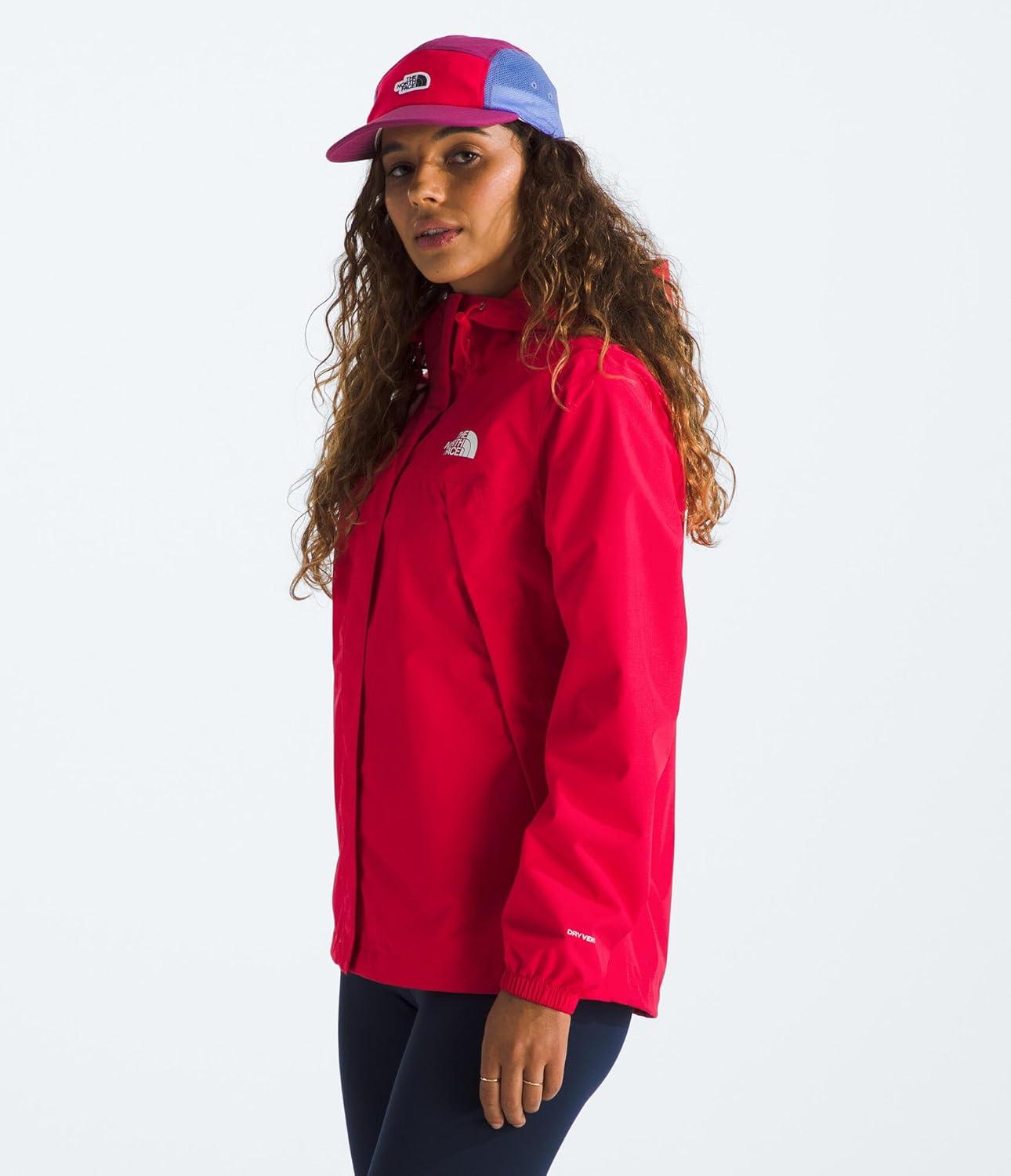imageTHE NORTH FACE Womens Antora Waterproof Breathable Rain CoatHibiscus