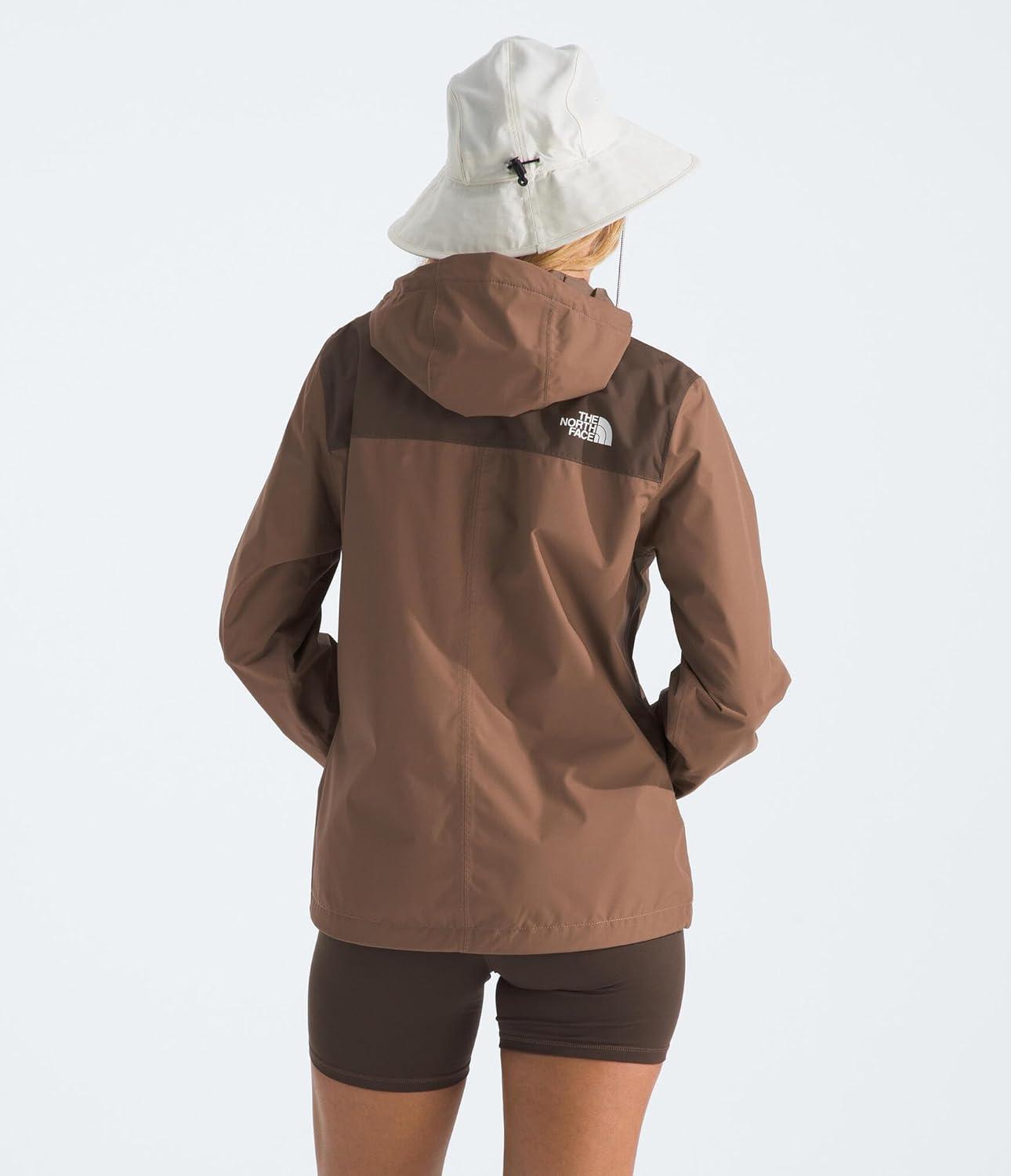 imageTHE NORTH FACE Womens Antora Waterproof Breathable Rain CoatLatteSmokey Brown