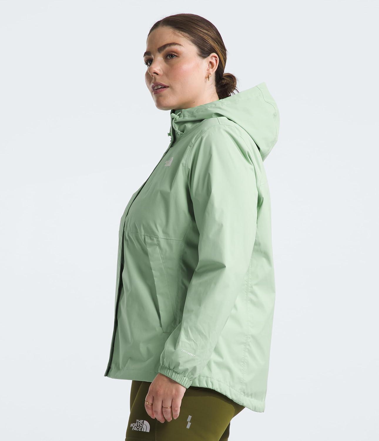 imageTHE NORTH FACE Womens Antora Waterproof Breathable Rain CoatMisty Sage