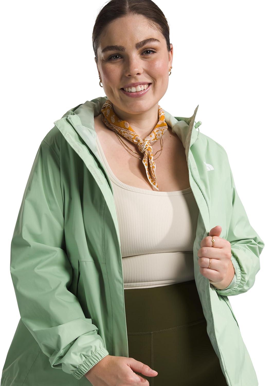 imageTHE NORTH FACE Womens Antora Waterproof Breathable Rain CoatMisty Sage