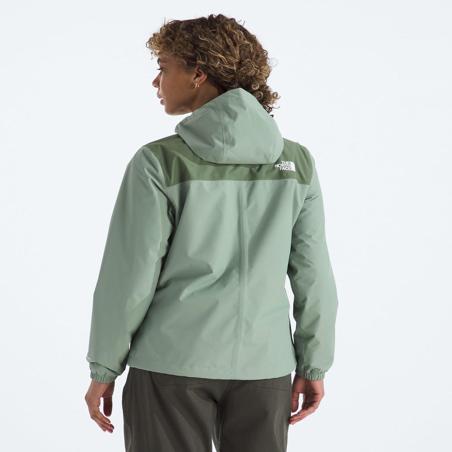 imageTHE NORTH FACE Womens Antora Waterproof Breathable Rain CoatSlate MossBark Mist