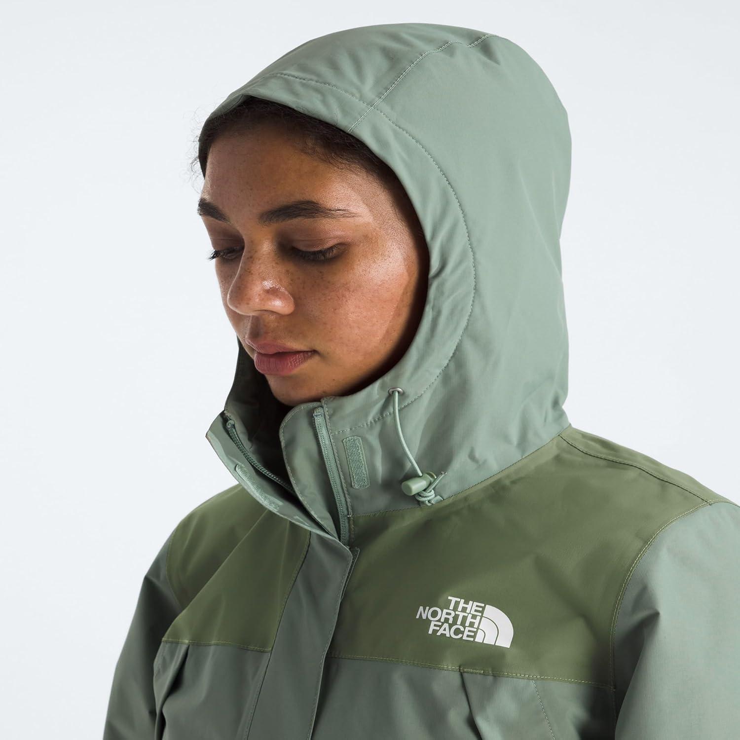 imageTHE NORTH FACE Womens Antora Waterproof Breathable Rain CoatSlate MossBark Mist