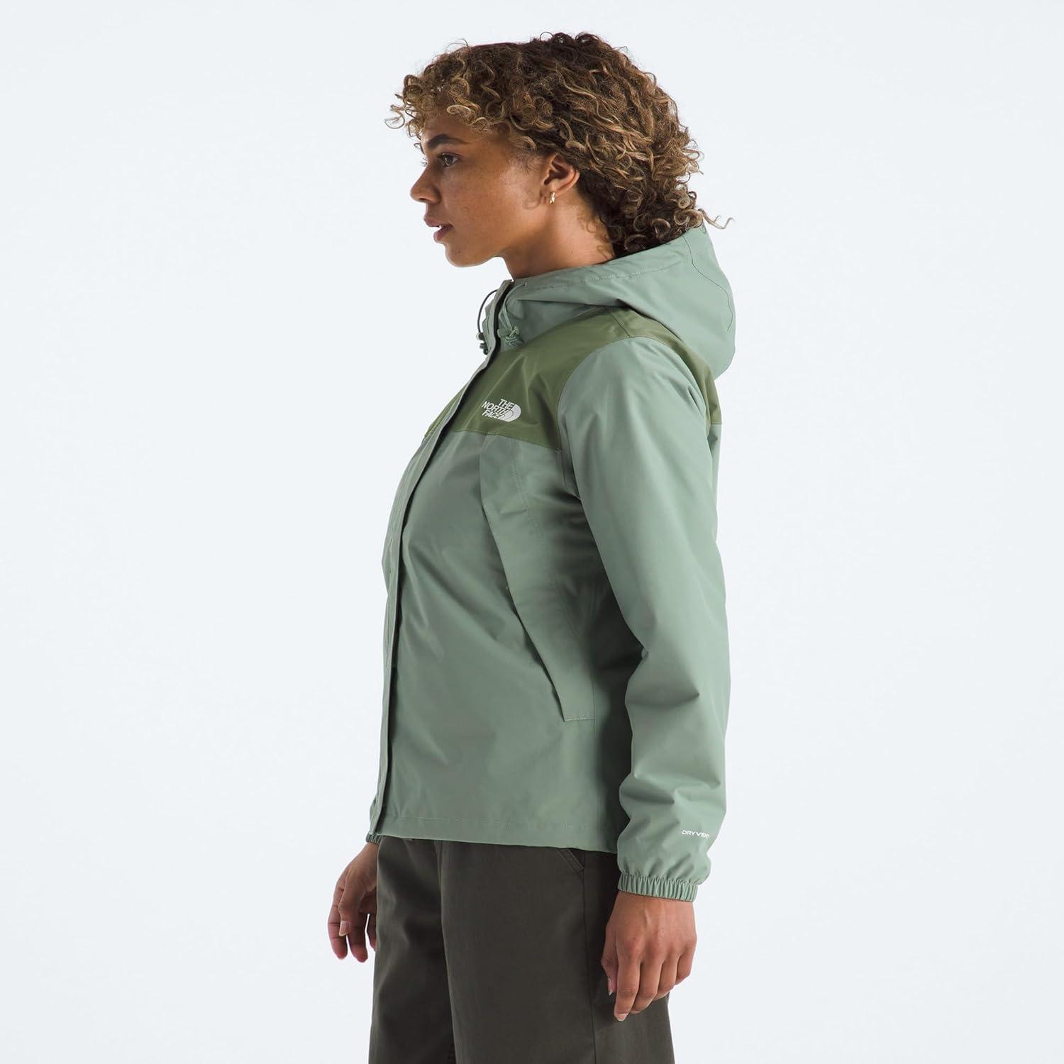 imageTHE NORTH FACE Womens Antora Waterproof Breathable Rain CoatSlate MossBark Mist