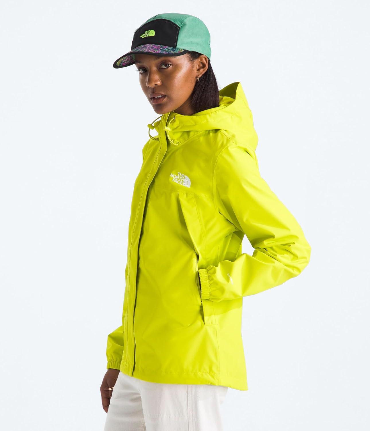 imageTHE NORTH FACE Womens Antora Waterproof Breathable Rain CoatSulphur Spring Green