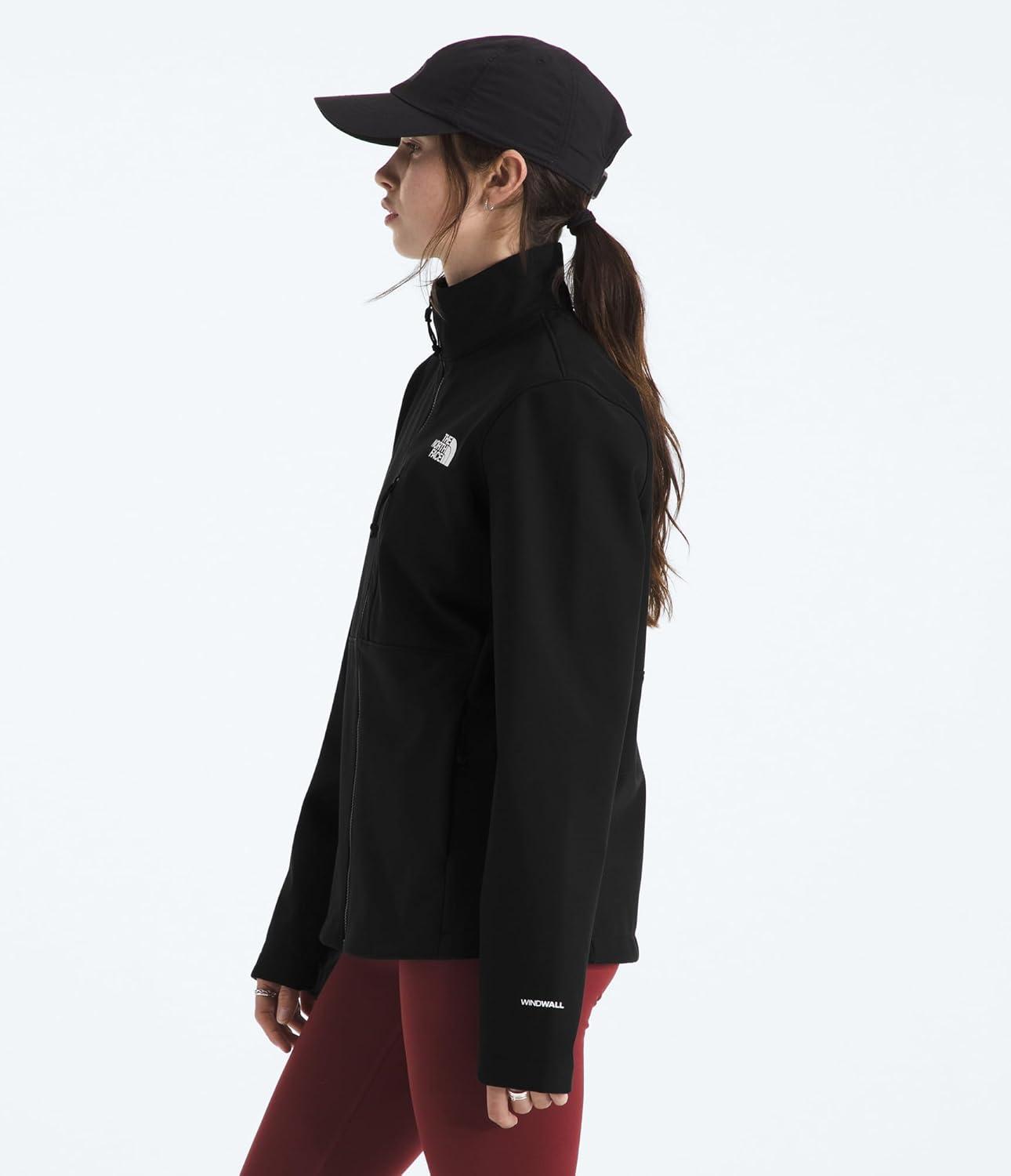 imageTHE NORTH FACE Womens Apex Bionic 3 Jacket Water ampamp Wind Resistant Softshell with Zip Chest ampamp Hand Pockets Adjustable HemTnf Black