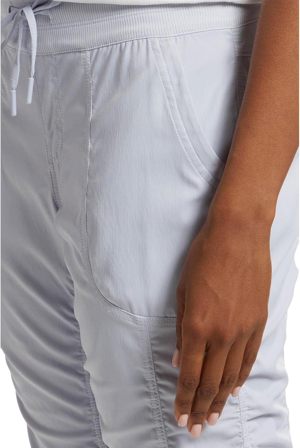 imageTHE NORTH FACE Womens Aphrodite 20 Capri Moisture Wicking Jogger Pants Water Repellent UPF 40 Rib Knit WaistbandMystic Haze